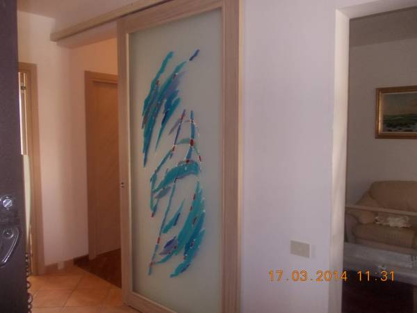 Porte emmegi infissi livorno Porta scorrevole interno vetro